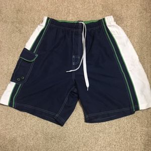 Men's PB Basics Swimming Trunks--Size L--Blue